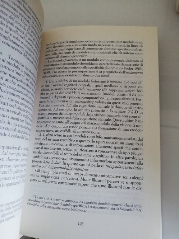 Comunicazione e scienza cognitiva, E. Ferretti D. Gambarara, 2005 Laterza, …