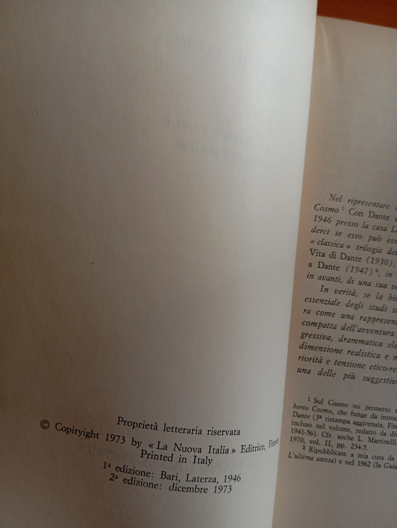 Con Dante attraverso il Seicento, Umberto Cosmo, La Nuova Italia, … | Immagine Gallery 5