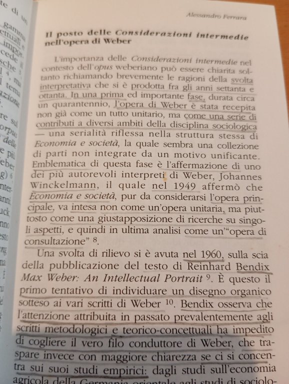 Considerazioni intermedie, Il destino dell'Occidente, Max Weber, Armando, 1995