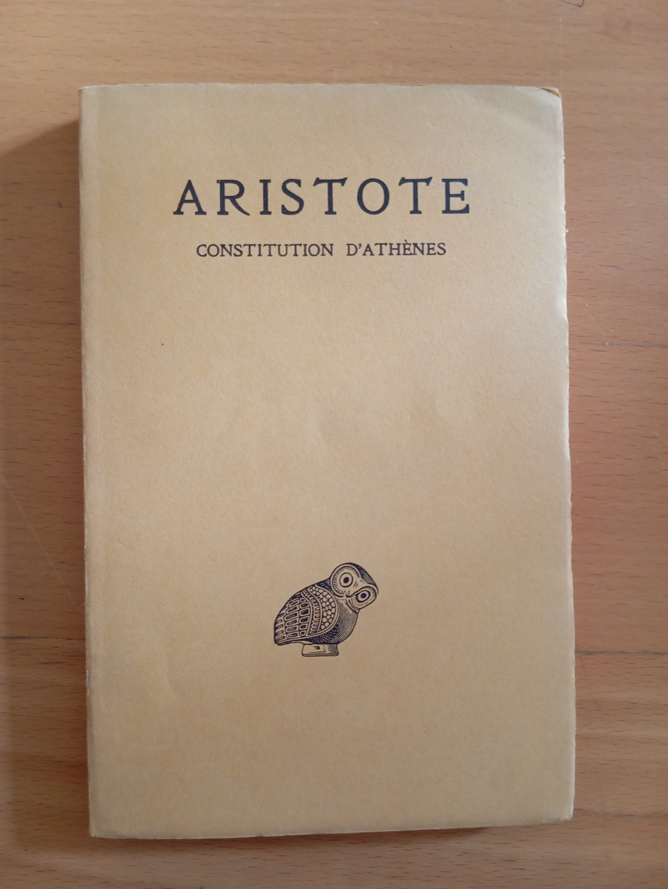 Constitution d'athènes, Aristote, Le belles Lettres, 1967, in francese | Immagine principale
