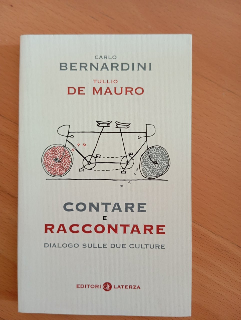 Contare e raccontare, Carlo Bernardini, Tullio De Mauro, Laterza, 2003