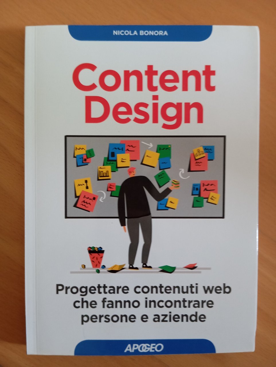 Content design. Progettare contenuti web, Nicola Bonora, Apogeo, 2019