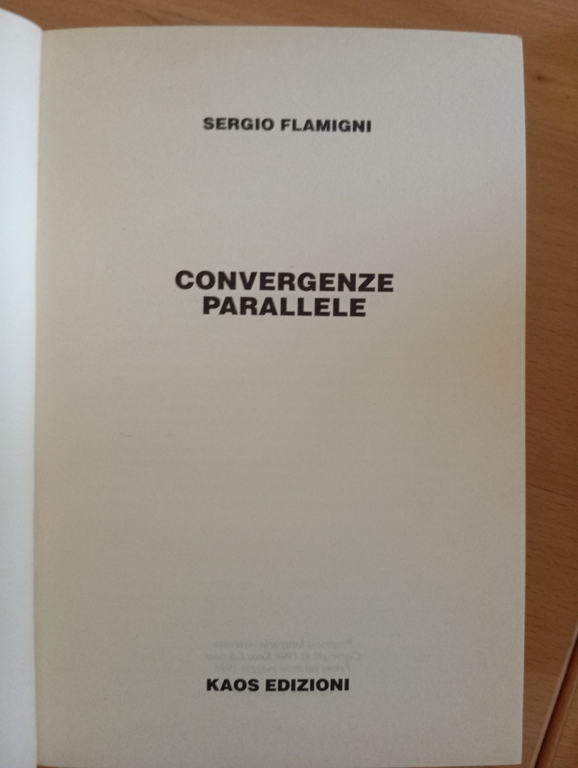 Convergenze parallele, Sergio Flamigni, Kaos Edizioni, 1998 | Immagine Gallery 6