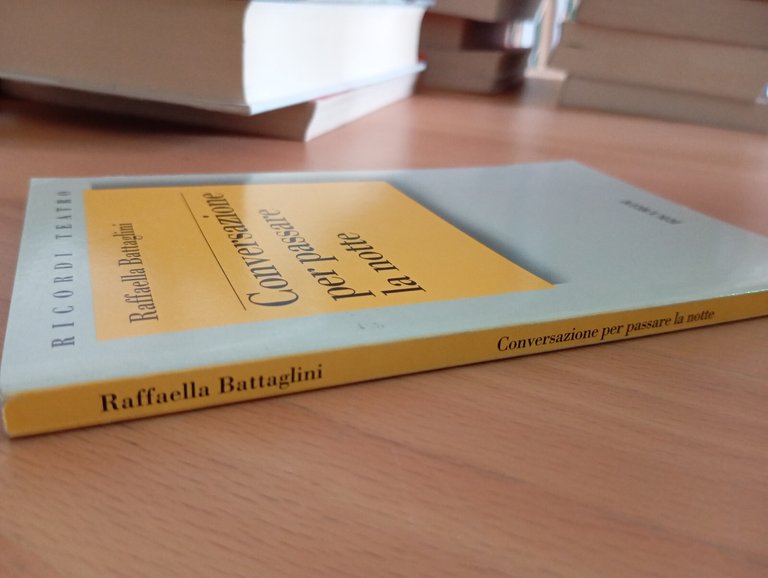 Conversazione per passare la notte, Raffaella Battaglini, Ricordi teatro, 1995 | Immagine Gallery 4