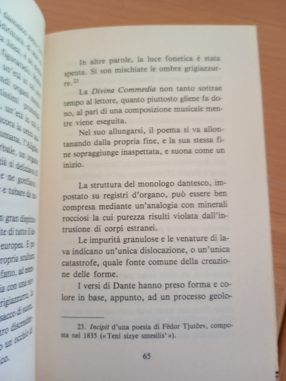 Conversazione su Dante, Osip Mandelstam, Il Melengolo, 1994