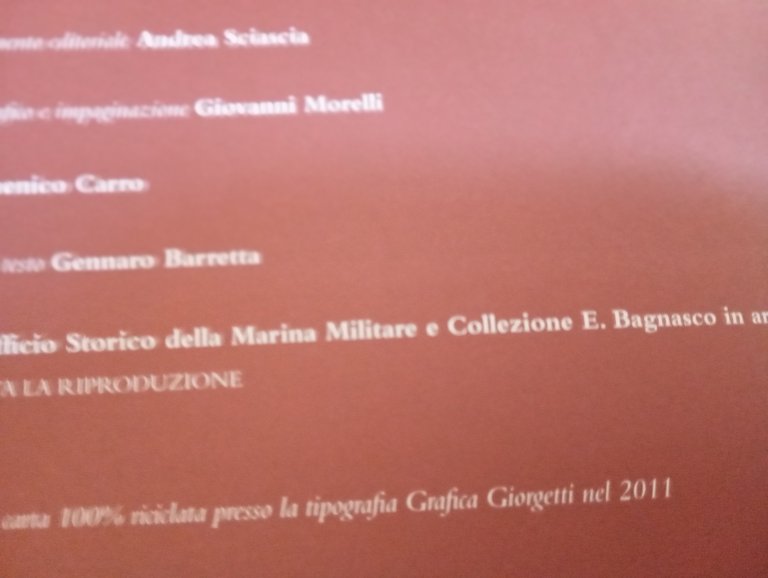 Corazzata Roma, Eccellenza e abnegazione per la patria, Domenico Carro …