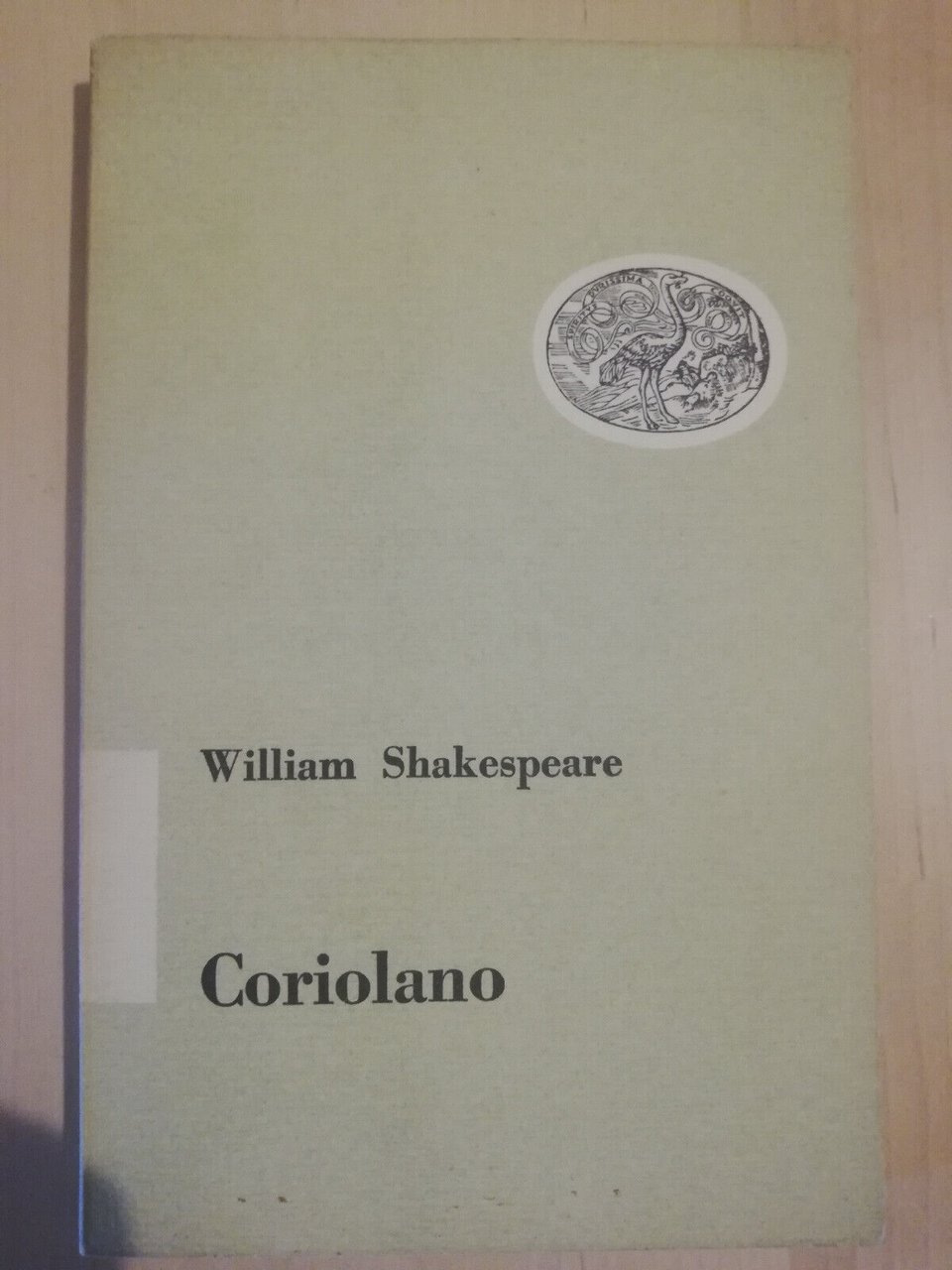 Coriolano, William Shakespeare, Einaudi, 1953