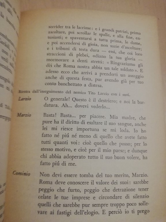 Coriolano, William Shakespeare, Einaudi, 1953