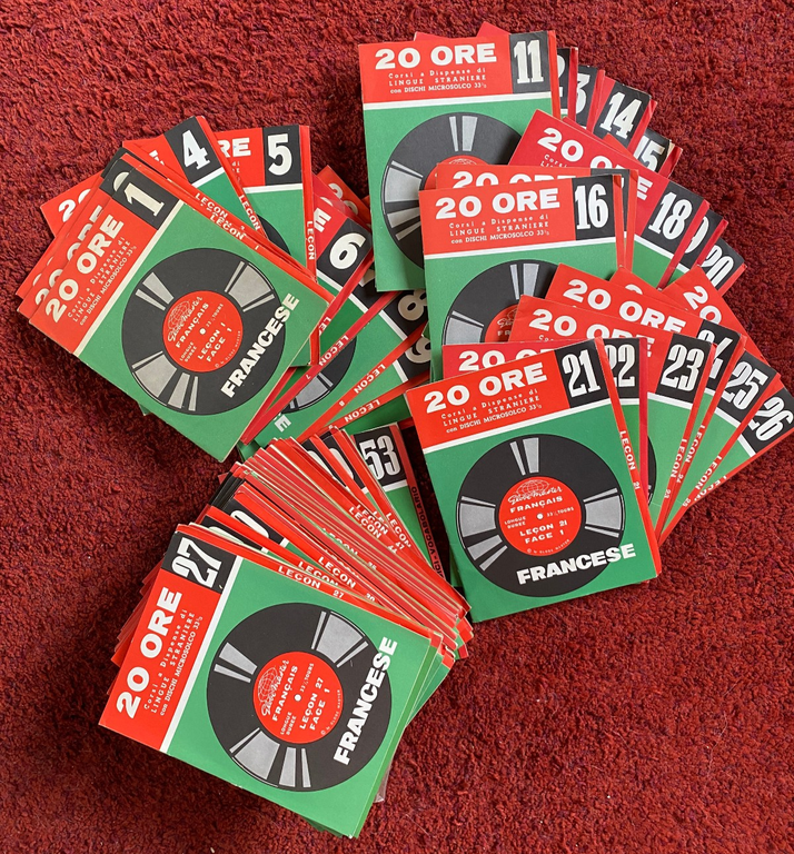 Corso francese 20 Ore Globe Master dischi, Raccolta completa 53 … | Immagine Gallery 1