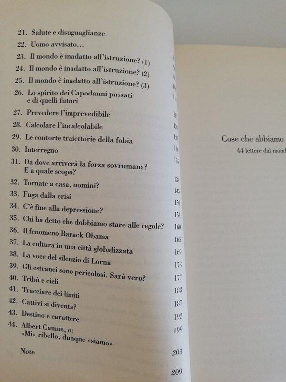 Cose che abbiamo in comune, Zygmunt Bauman, 2012, Laterza