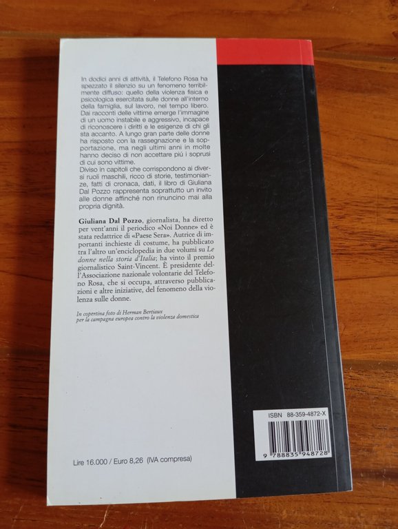 Così fragile così violento, Giuliana Dal Pozzo, Editori Riuniti, 2000