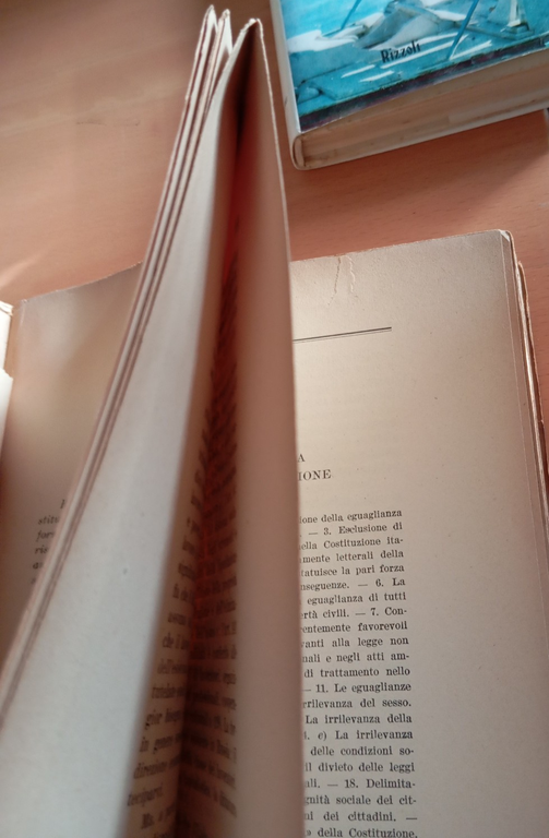 Costituzione italiana, Carlo Esposito, CEDAM, 1954