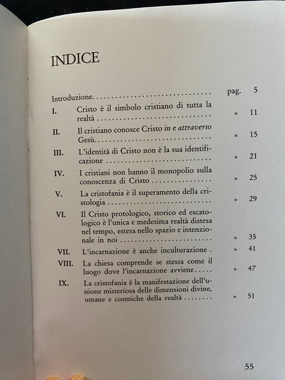 Cristofania. Nove tesi, Raimundo Panikkar, EDB, 1994