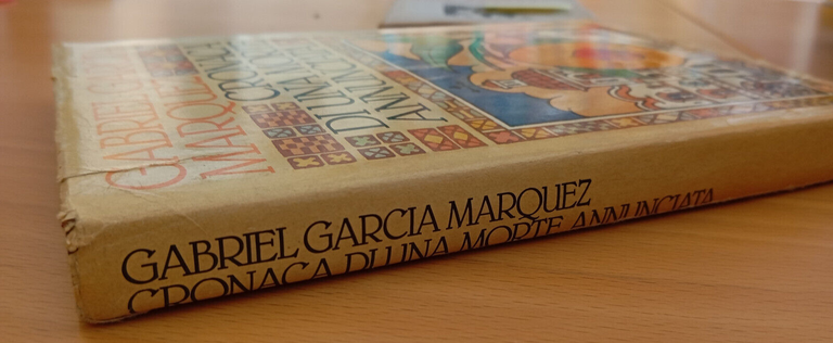 Cronaca di una morte annunciata, Gabriel Garcia Marquez, 1982 CDE … | Immagine Gallery 5