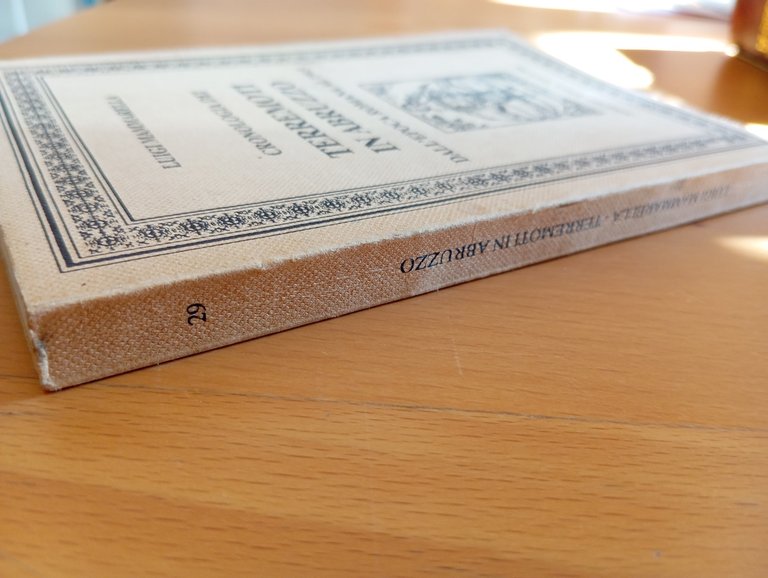 Cronologia dei terremoti in Abruzzo dall'epoca romana, Luigi Mammarella, 1990 | Immagine Gallery 2