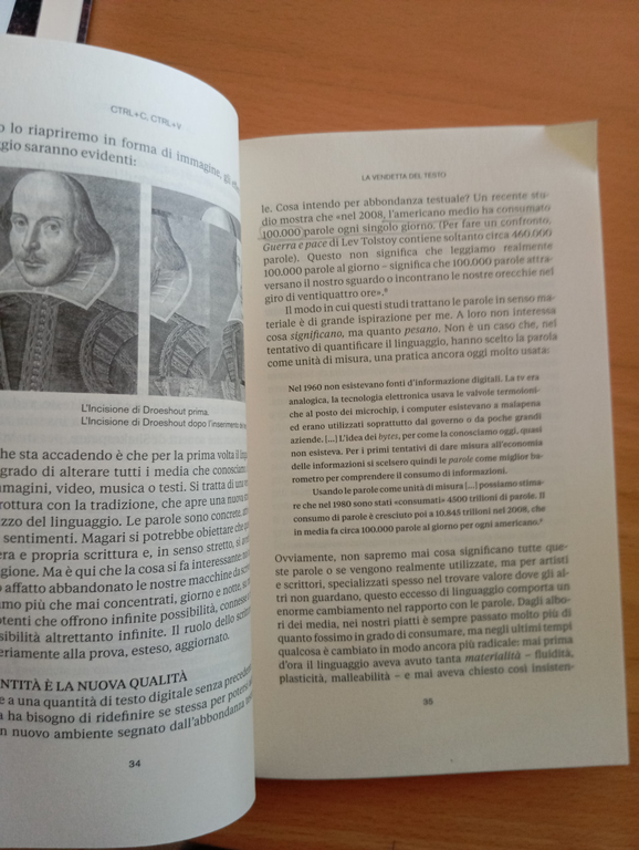 CTRL+C, CTRL+V (scrittura non creativa), Kenneth Goldsmith, Nero, 2019