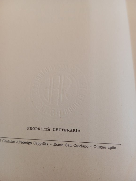 D'amore si muore, Giuseppe Patroni-Griffi, cappelli, 1960 Prefazione A. Moravia