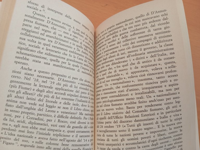 D'Annunzio politico 1918-1938, Renzo De Felice, Laterza, 1978