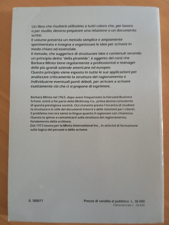 Dall'idea al testo, Barbara Minto, ISEDI, 1988