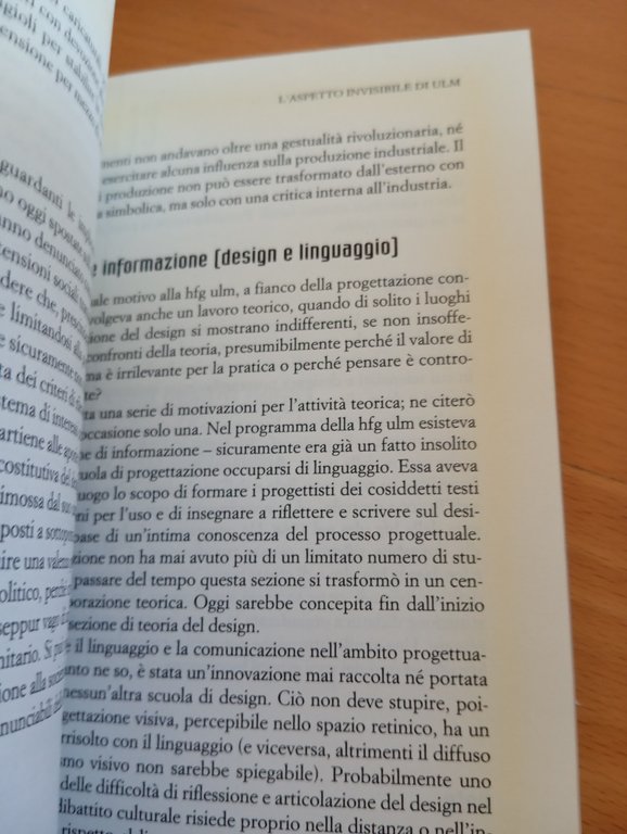 Dall'oggetto all'interfaccia Mutazioni del design, Gui Bonsiepe Feltrinelli 1995