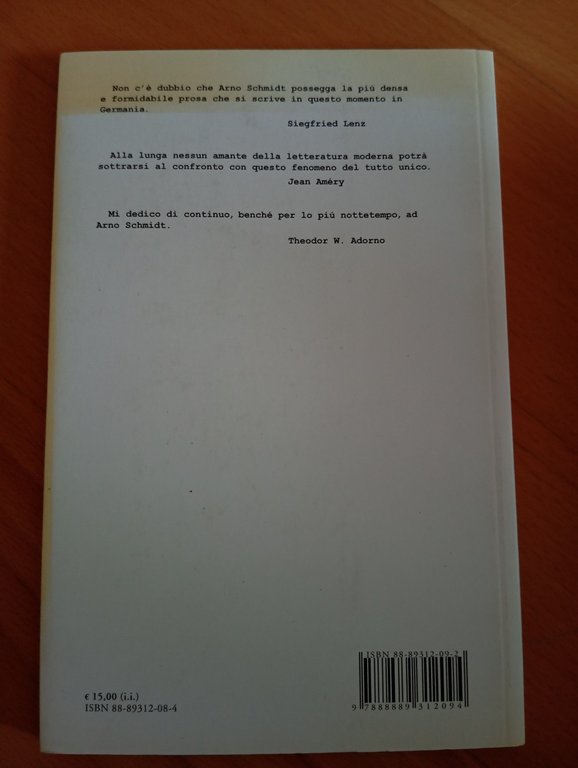 Dalla vita di un fauno, Arno Schmidt, Lavieri, 2006 | Immagine Gallery 6