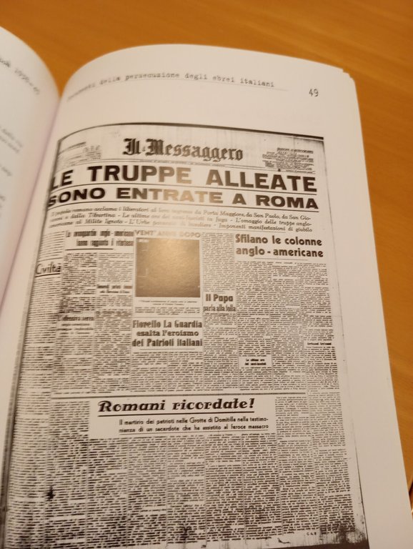 Dalle leggi razziali alla Shoà 1938 - 45, Nando Tagliacozzo, …