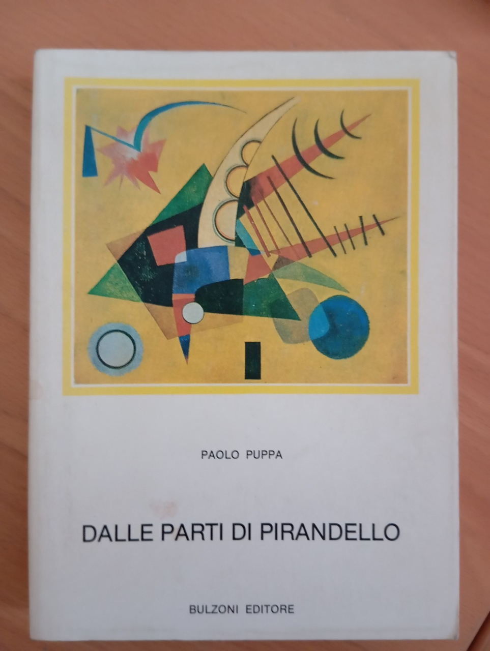 Dalle parti di Pirandello, Paolo Puppa, Bulzoni Editore, 1987