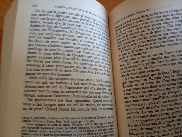 Dei delitti e delle pene, Cesare Beccaria, Einaudi, 1994