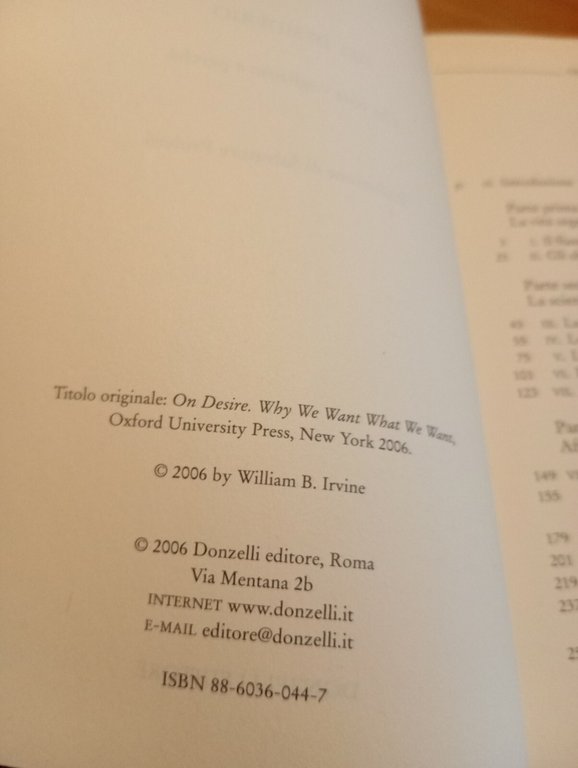 Del desiderio, William B. Irvine, Donzelli, 2006 | Immagine Gallery 16
