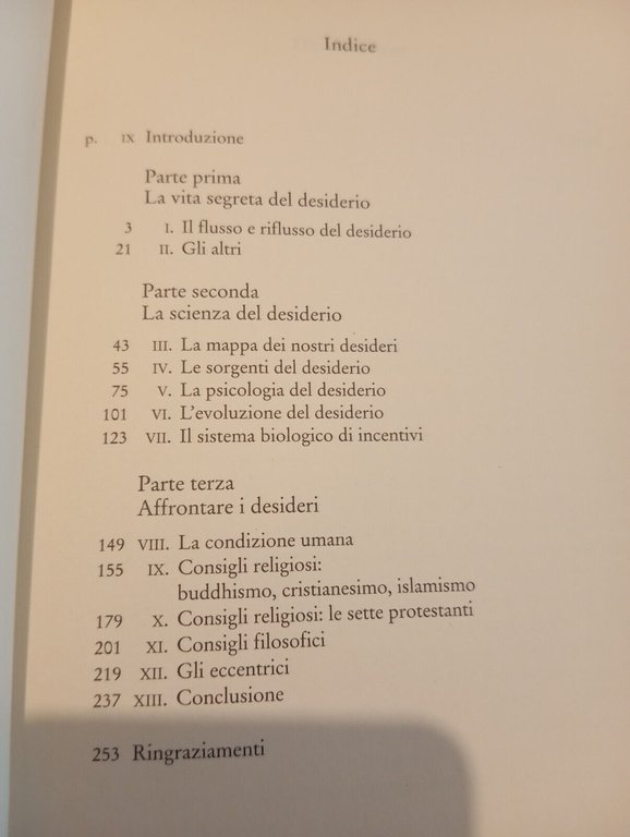 Del desiderio, William B. Irvine, Donzelli, 2006