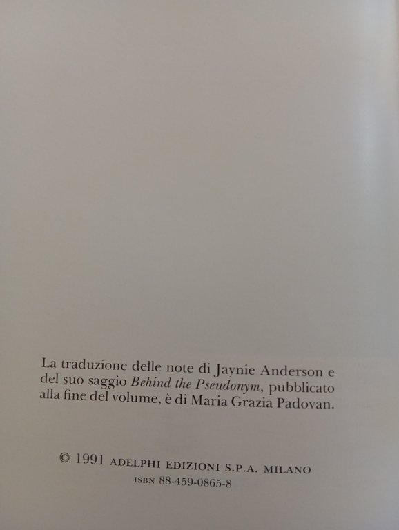 Della pittura italiana, Giovanni Morelli, Adelphi, 1991 | Immagine Gallery 10