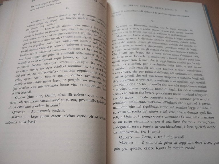 Delle Leggi, Marco Tullio Cicerone, Zanichelli, 1974 | Immagine Gallery 8
