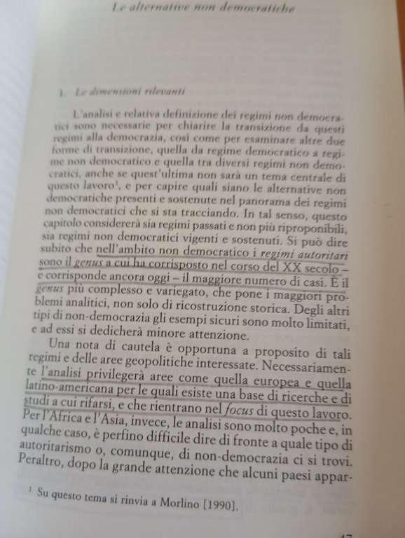 Democrazie e democratizzazioni, Leonardo Marlino, Il Mulino, 2003