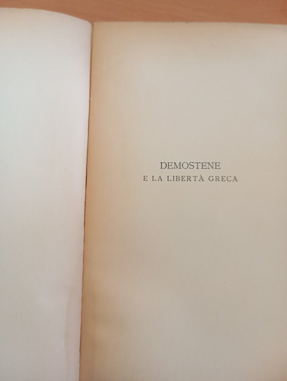 Demostene e la libertà greca, Piero Treves, Laterza, 1933 | Immagine Gallery 7