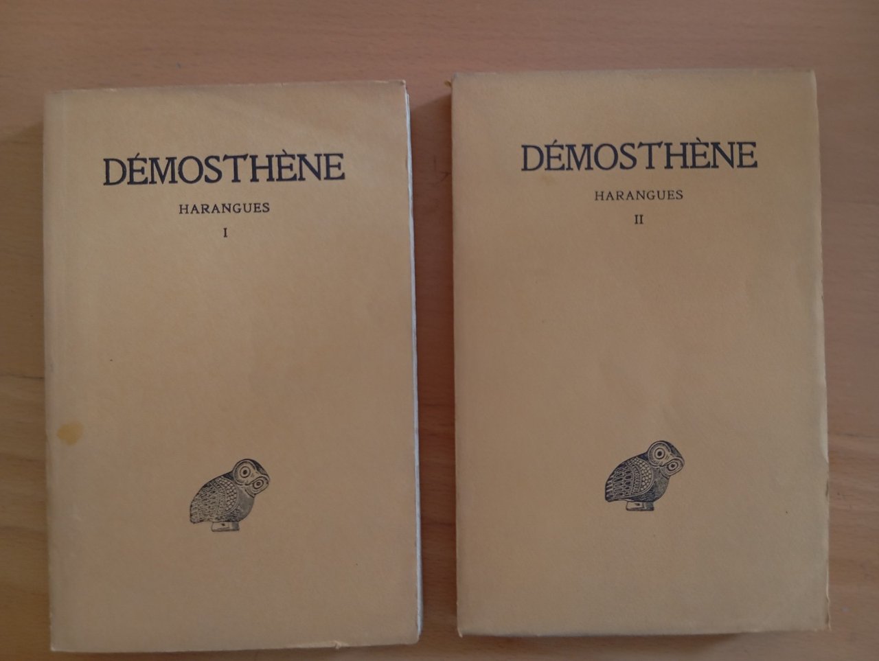 Démosthène, Harangues, due volumi, Paris, Lettres, 1968 | Immagine principale