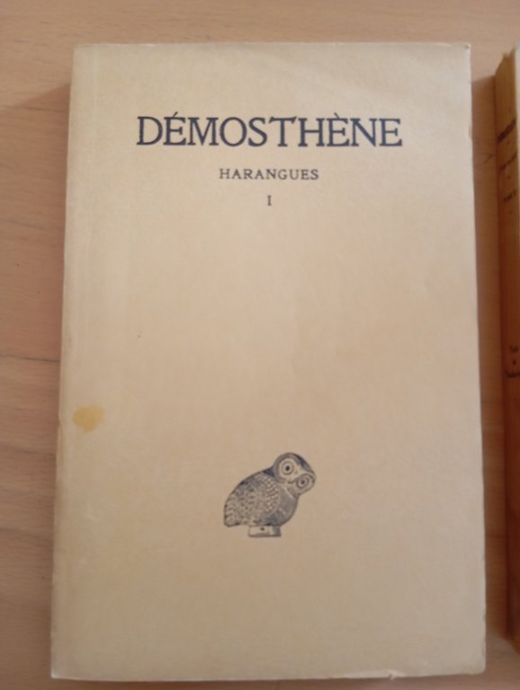 Démosthène, Harangues, due volumi, Paris, Lettres, 1968 | Immagine Gallery 2