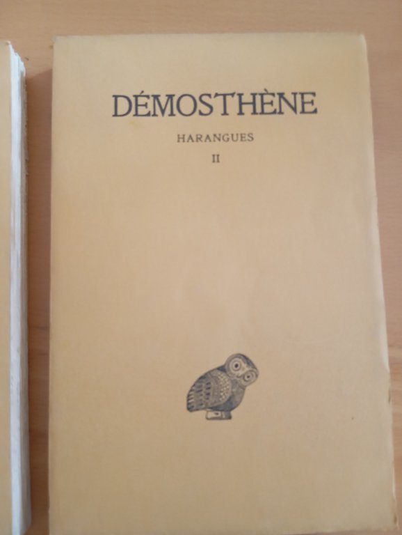 Démosthène, Harangues, due volumi, Paris, Lettres, 1968 | Immagine Gallery 3
