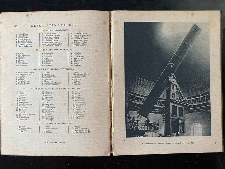 Description du ciel, André Danjon, Rieder, 1926