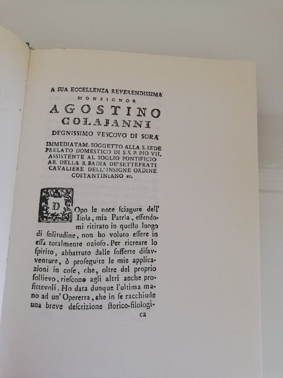 Descrizione storico filologica delle antiche e moderne citt, F. Pistilli, …