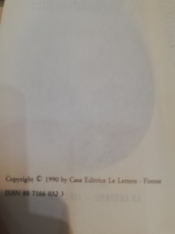 Dialoghi filosofici, Denis Diderot, Le lettere, 1990