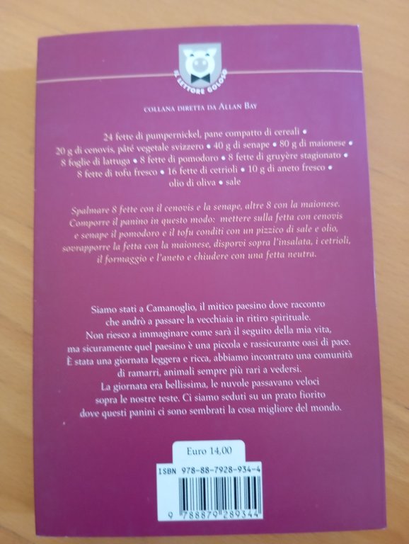 Diario di un cuoco, Pietro Leemann, Ponte alla Grazie, 2007