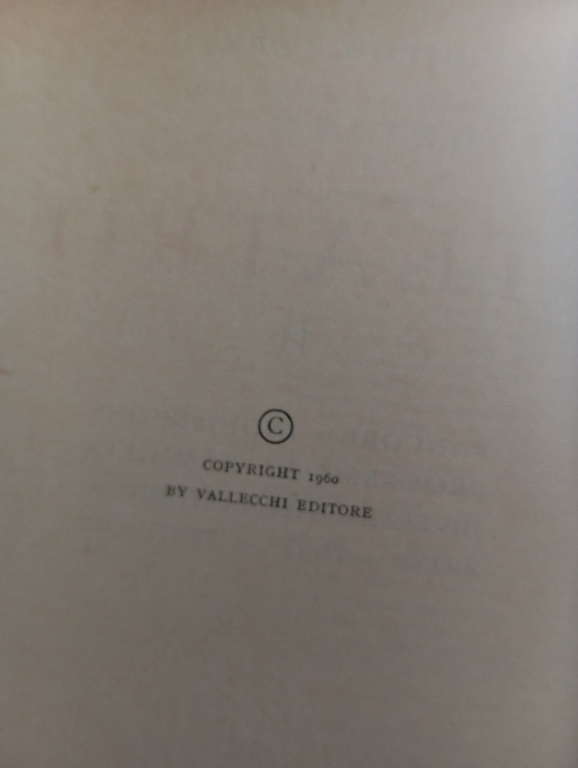 Diego Fabbri, Teatro, tre volumi, Vallecchi, 1959-60-64