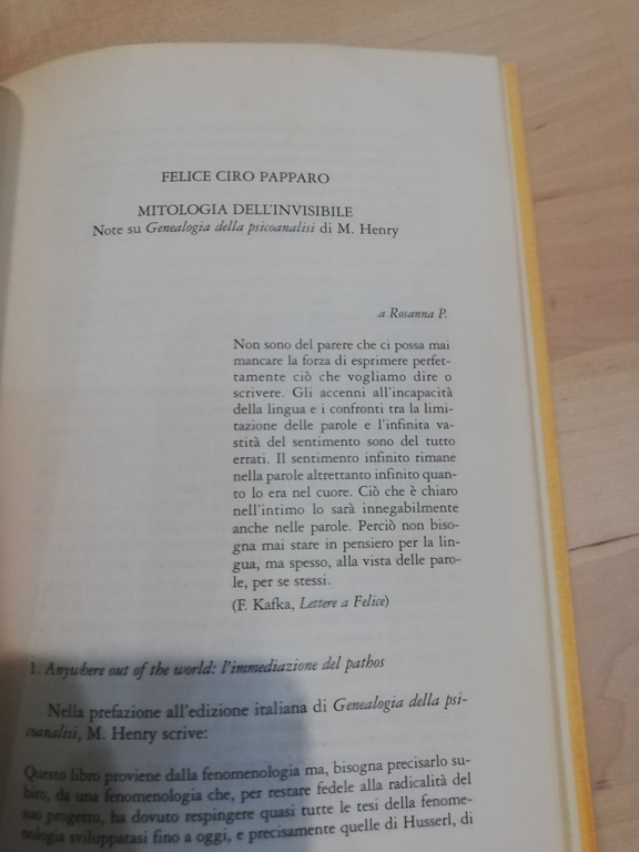 Diffrazioni La filosofia alla prova della psicoanalisi Ciaramelli moroncini 1994