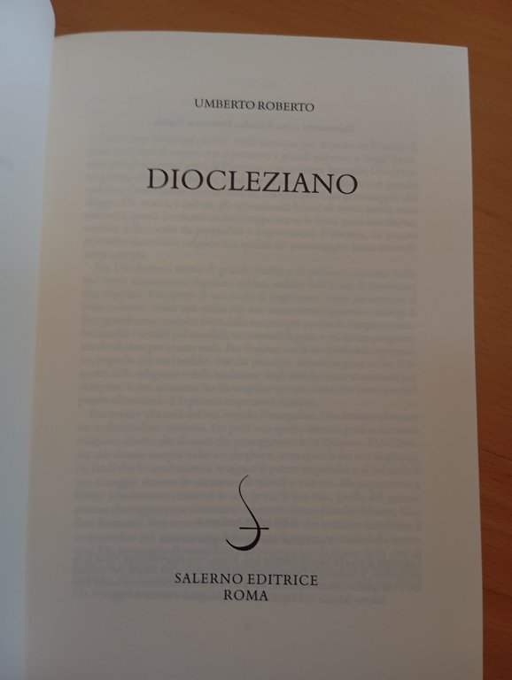 Diocleziano, Umberto Roberto,Salerno Editrice, 2014 | Immagine Gallery 6