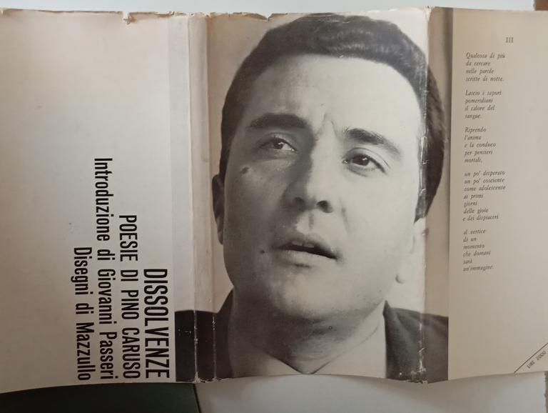 Dissolvenze, Poesie di Pino Caruso, disegni di Mazzullo, Jonia