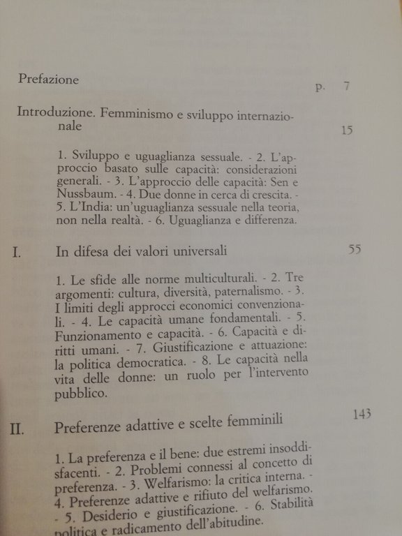 Diventare persone, Martha C. Nussbaum, Il Mulino, 2001