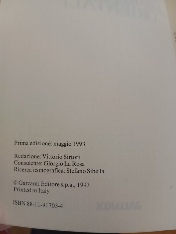 Dizionario delle religioni orientali, Vallardi, 1993