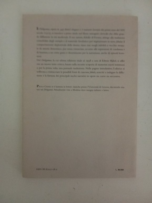 Doligamus. Gli inganni delle donne, Adolfo di Vienna, SISMEL, 1997 | Immagine Gallery 4