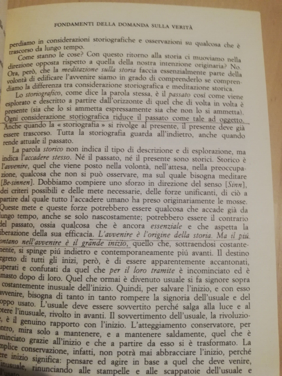 Domande fondamentali della filosofia, Martin Heidegger, 1990, Mursia