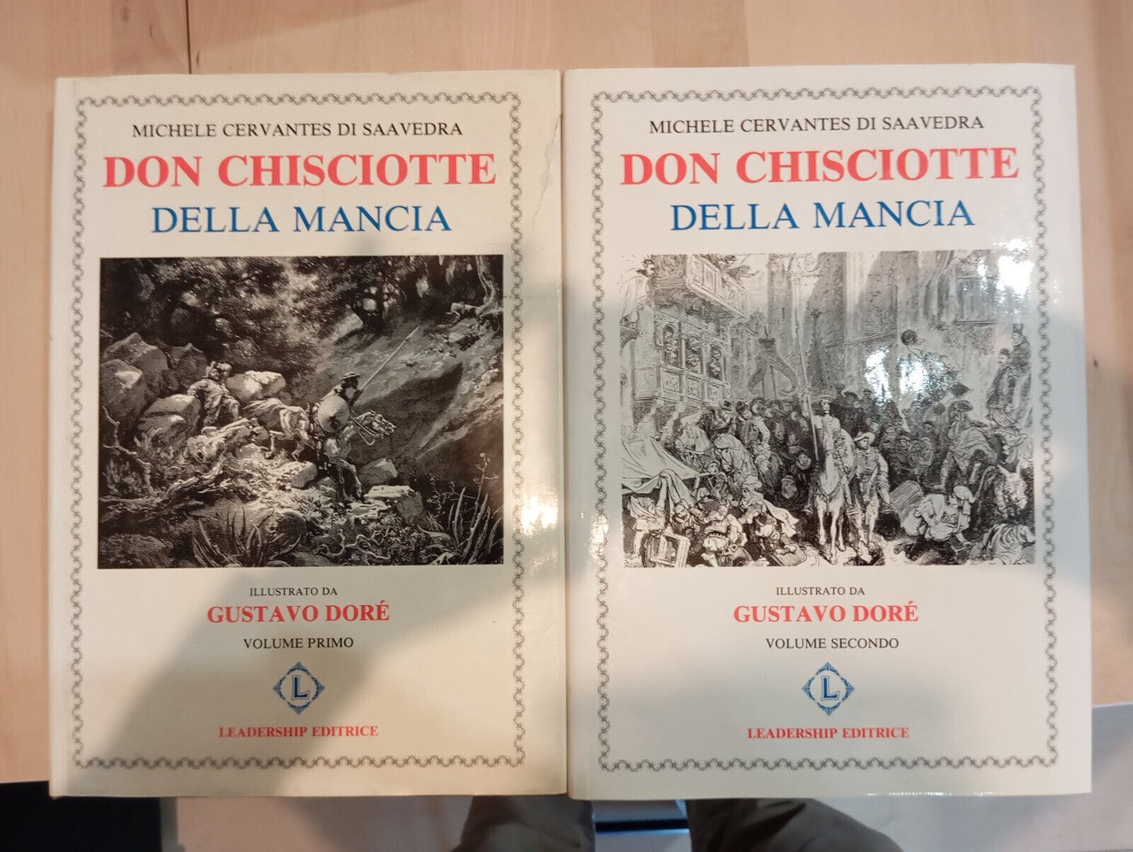 Don Chisciotte illustrato da Gustavo Doré, 2 volumi, numerata Ed. …